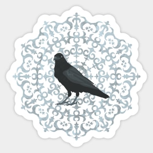 Raven Mandala Sticker